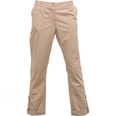 Pantalones Regatta Quarterdeck Mujer - Kaki - Chile KUX975810